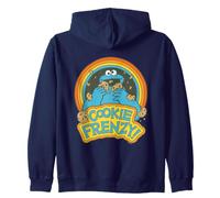 Sesame Street Cookie Frenzy with Cookie Monster Felpa con Cappuccio