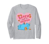 Sesame Street Cookie Monster Batch Made in Heaven Maglia a Manica