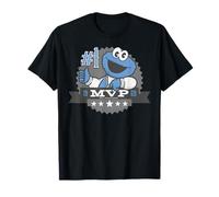 Sesame Street Cookie Monster Champion 1 ° Atletica Classica Maglietta