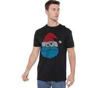 Sesame Street Cookie Monster Christmas T Shirt, Black, Nero, 4XL Unisex-Adulto