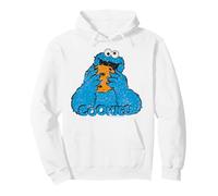 Sesame Street Cookie Monster Cookies Forever Classic Happy Felpa con Cappuccio