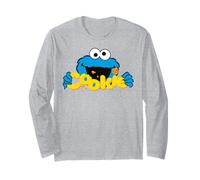 Sesame Street Cookie Monster Fun I Migliori Biscotti Classici di Sempre Maglia a Manica
