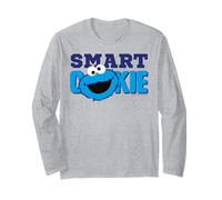 Sesame Street Cookie Monster Smart College Fun Classic Team Maglia a Manica