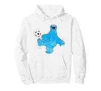 Sesame Street Cookie Monster Soccer Felpa con Cappuccio