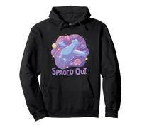 Sesame Street Cookie Monster Spaced out Felpa con Cappuccio