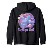 Sesame Street Cookie Monster Spaced out Felpa con Cappuccio