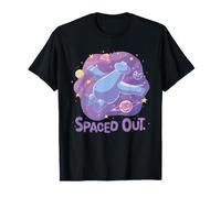 Sesame Street Cookie Monster Spaced out Maglietta