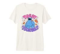 Sesame Street Cookie Monster Treat Yourself Maglietta Premium