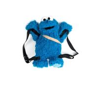 Sesame Street Cookie Monster Unisex Zaino blu/nero poliestere