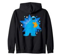 Sesame Street Cookie Mostro Affamato Stella Posa Classico LOL Felpa con Cappuccio