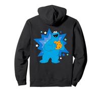 Sesame Street Cookie Mostro Affamato Stella Posa Classico LOL Felpa con Cappuccio