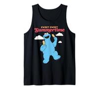 Sesame Street Cookie Mostro Estate Dolce Sole Classico Canotta