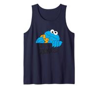 Sesame Street Cookie Mostro LOL Qui per I Biscotti Retro Canotta