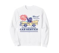 Sesame Street Count Von Count's Cab Service Felpa