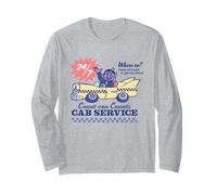 Sesame Street Count Von Count's Cab Service Maglia a Manica