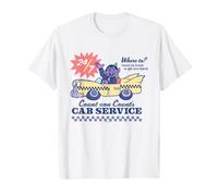 Sesame Street Count Von Count's Cab Service Maglietta