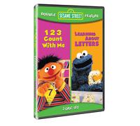 Sesame Street Double Feature: 123 Count with Me / Learning About Letters (DVD)