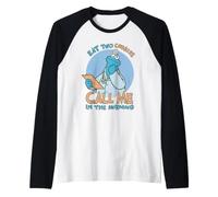 Sesame Street Dr. Cookie Monster's Orders Maglia con Maniche Raglan