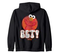 Sesame Street Elmo Bet Circle Felpa con Cappuccio