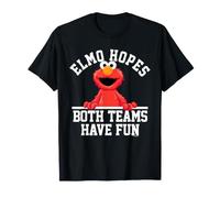 Sesame Street Elmo Both Teams Have Fun Maglietta