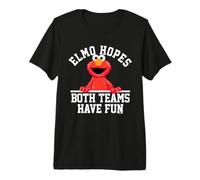 Sesame Street Elmo Both Teams Have Fun Maglietta Premium