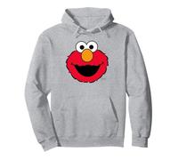 Sesame Street Elmo Classico Retro Opera d'Arte Nostalgia Sorriso Felpa con Cappuccio