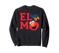 Sesame Street Elmo Cuddle Carino College Team Varsity Classico Felpa