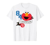 Sesame Street Elmo Cuddle College Team Fun Campione Classico Maglietta