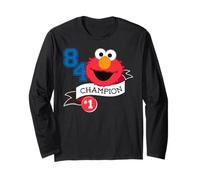 Sesame Street Elmo Cuddle College Team Fun Champion Classic Maglia a Manica