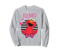 Sesame Street Elmo Cuddle Heart Vibes Cute Friends retrò Felpa