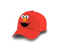 Sesame Street Elmo Face-Chidren's cap, Rosso, 20 x 14 cm