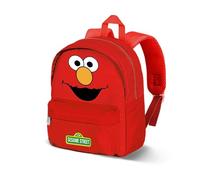 Sesame Street Elmo Face-Joy Zaino Prescolare, Rosso, 22 x 27 cm, Capacità 5 L