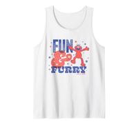 Sesame Street Elmo Fun And Furry Canotta