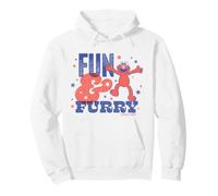 Sesame Street Elmo Fun And Furry Felpa con Cappuccio