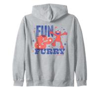 Sesame Street Elmo Fun And Furry Felpa con Cappuccio