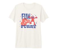 Sesame Street Elmo Fun And Furry Maglietta Premium