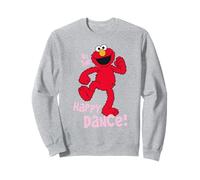 Sesame Street Elmo Happy Dance Nostalgico Love Heart Style Felpa