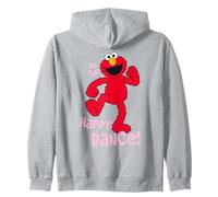 Sesame Street Elmo Happy Dance Nostalgico Love Heart Style Felpa con Cappuccio