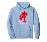 Sesame Street Elmo Happy Dance Nostalgico Love Heart Style Felpa con Cappuccio