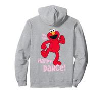 Sesame Street Elmo Happy Dance XOXO Cute Friends Heart Love Felpa con Cappuccio