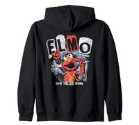 Sesame Street Elmo in Concert Tee Felpa con Cappuccio