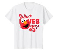 Sesame Street Elmo Love Valentine Abbracci Posa BFF Vintage XOXO Maglietta