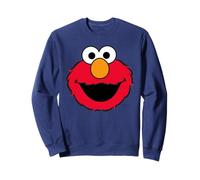 Sesame Street Elmo retrò:Fumetto: Carino Viso Coccole Felice Vibes Felpa