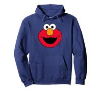 Sesame Street Elmo retrò:Fumetto: Carino Viso Coccole Felice Vibes Felpa con Cappuccio
