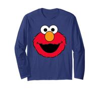 Sesame Street Elmo retrò:Fumetto: Carino Viso Coccole Felice Vibes Maglia a Manica