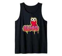 Sesame Street Elmo Simple Graffiti Tag Canotta