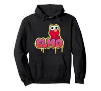 Sesame Street Elmo Simple Graffiti Tag Felpa con Cappuccio