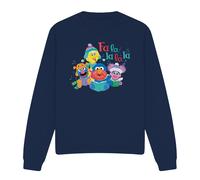 Sesame Street Fa La La La Carols Felpa Natale Adulto Unisex (TV20047)
