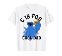 Sesame Street Father's Day C Is for Cool Dad Maglietta