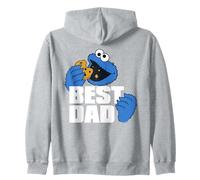 Sesame Street Father's Day Cookie Monster Best Dad Felpa con Cappuccio